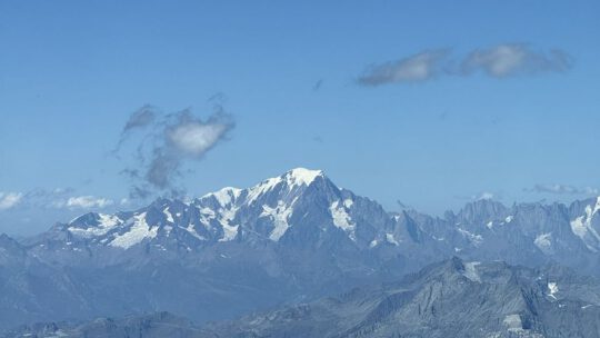 Mittwoch – Gletscher und Mont Blanc